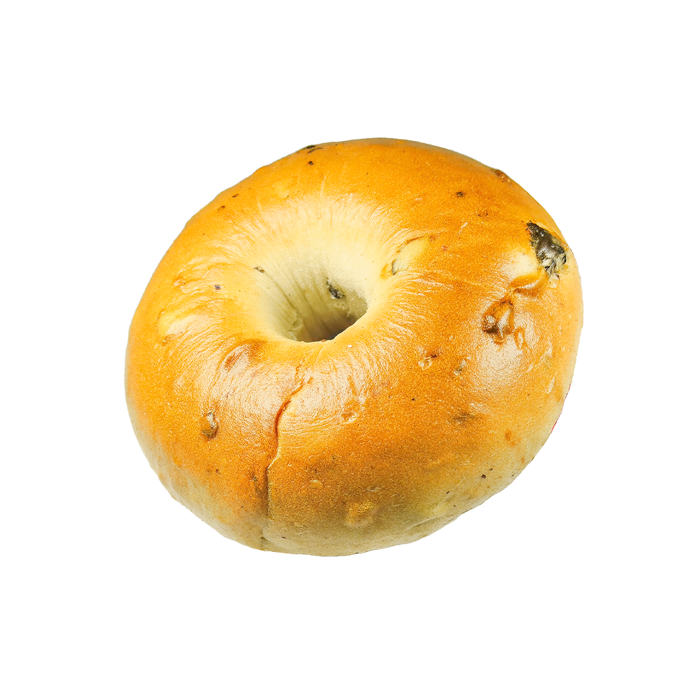 Természetesen édes fahéjas mazsola bagel