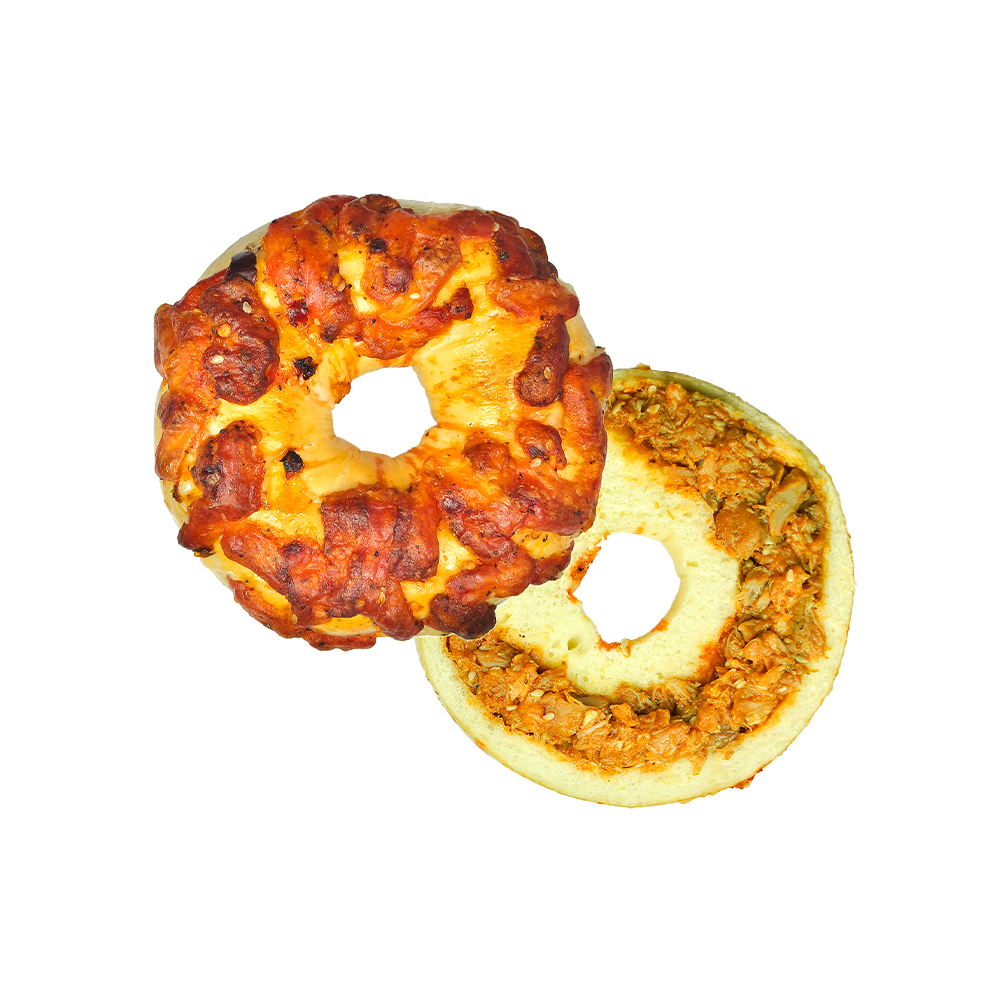Rágós Bagel alap Teng Pepper csirke bagel Rágós Bagel alap Teng Pepper csirke bagel